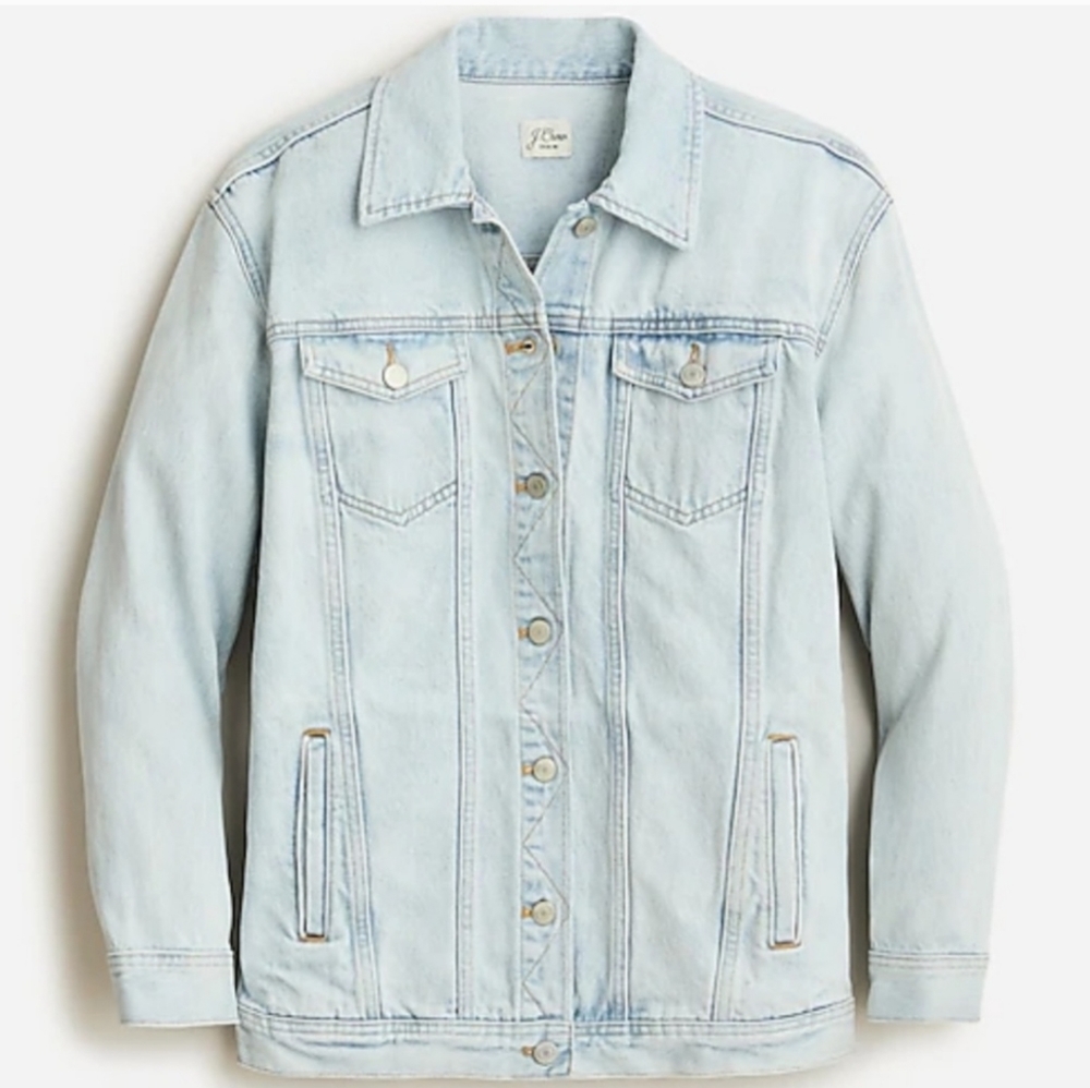 Jcrew Denim Jacket - Picture 2 of 9